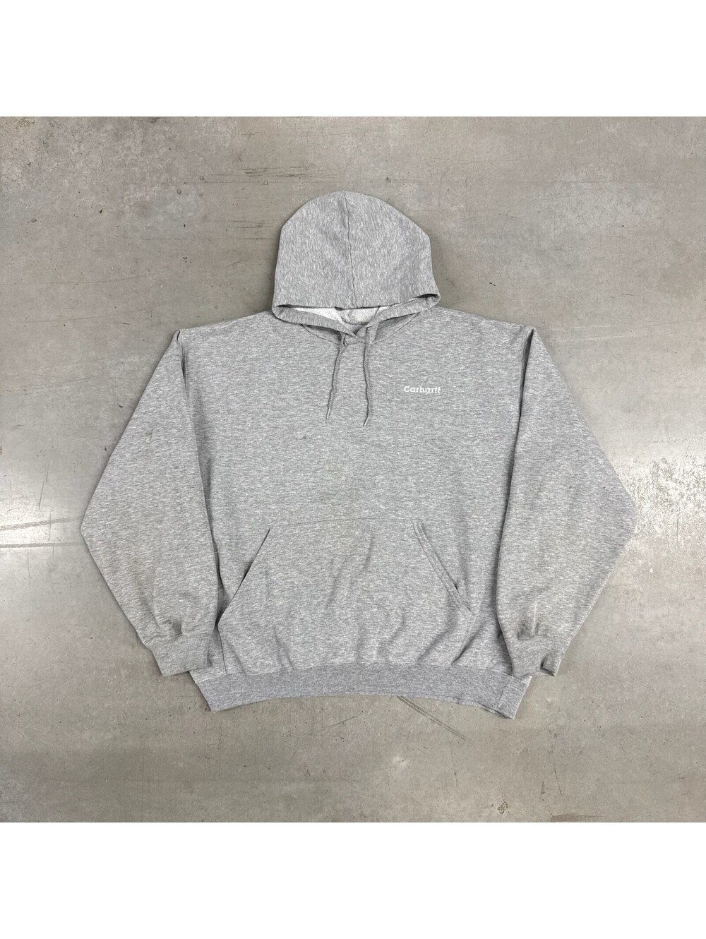 Vintage 2000s Carhartt Pocket Logo Embroidered Flawed Hoodie Extra Extra Large